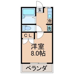 リッチモンド木太町の物件間取画像